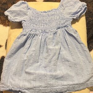 Toddler blue dress